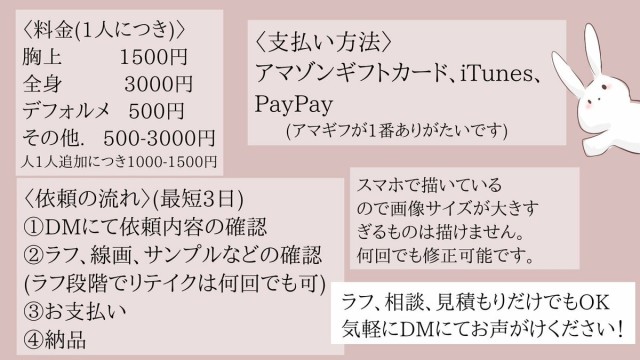 。 バストアップ依頼を1500円で受け付けています。場合によっては値下げも可能です。 ２日〜４日で納品可能です。 よろしければ検討お願いします！